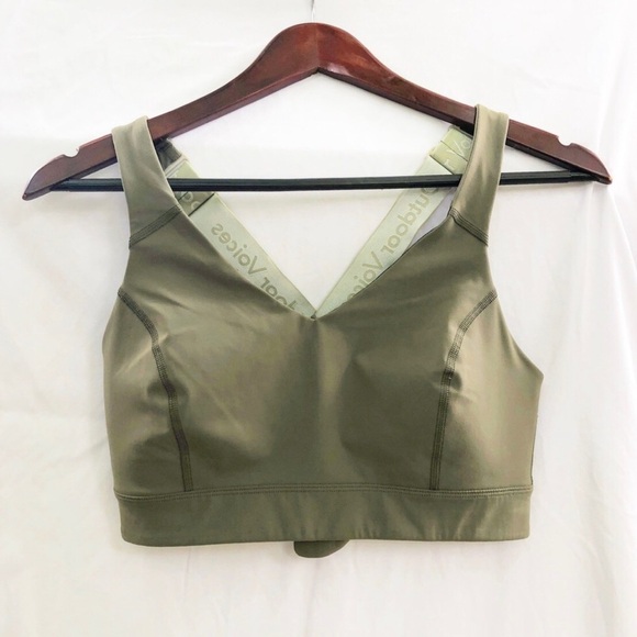 OUTDOOR VOICES | GREEN CIRCUIT SPORTS BRA L/XL - Picture 2 of 6